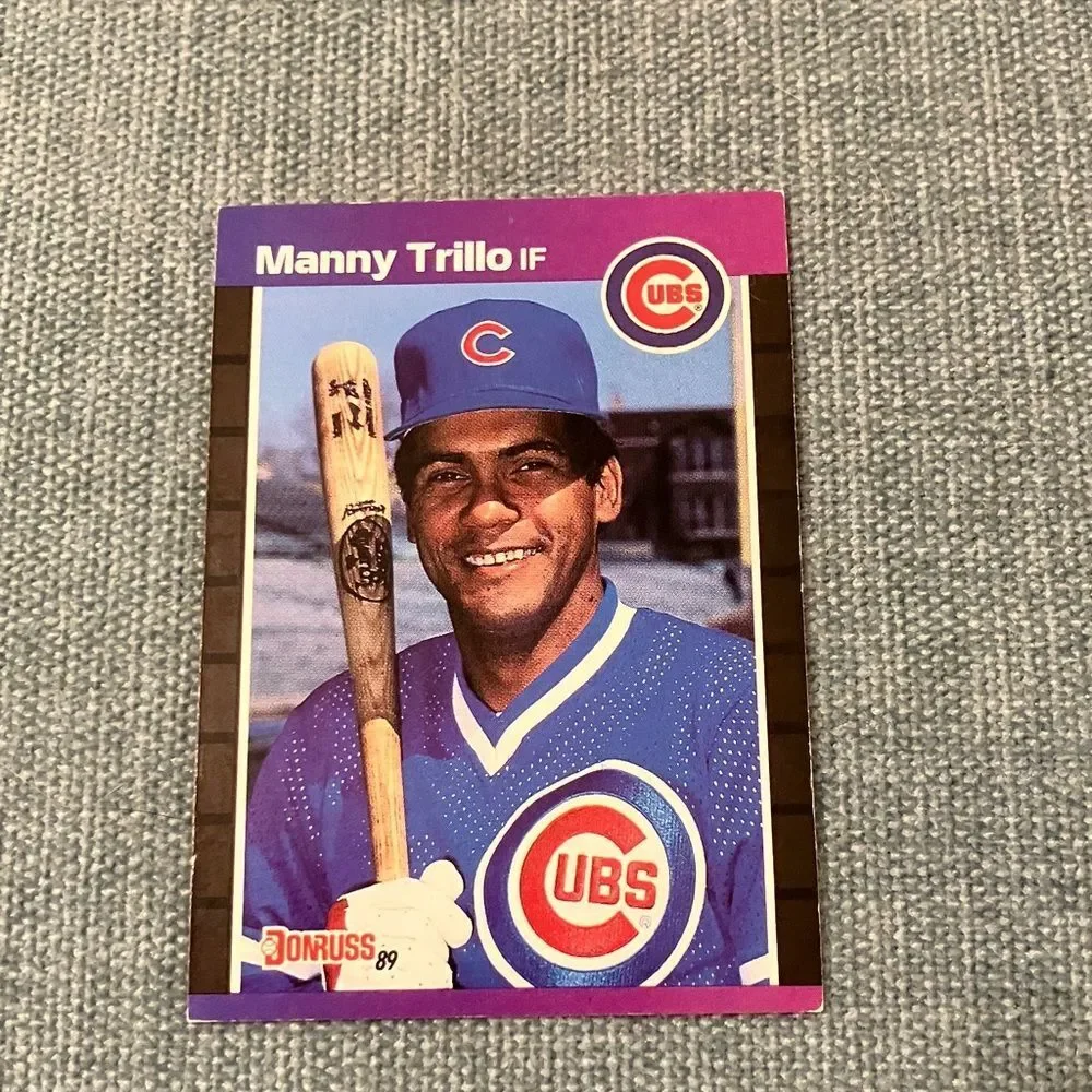 1989 Donruss Chicago Cubs Baseball Card Trading Card
